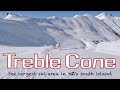 Treble Cone, the largest ski area in NZ's south island