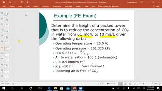 ENE 489 Gas Pollutant Control (Absorption: continued; Adsorption: Part 1)