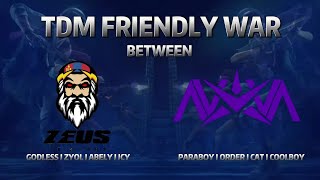 Z3US ESPORT / TDM FRIENDLY WAR WITH NOVA XQF