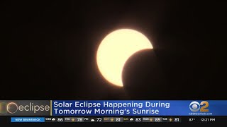 Annular Eclipse Set To Dazzle At Sunrise Thursday