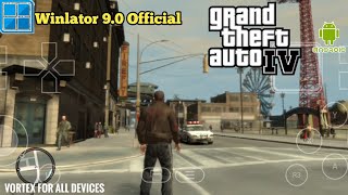 GTA IV Complete Edition Gameplay Winlator 9.0 With Vortex (Windows Emulator) Android