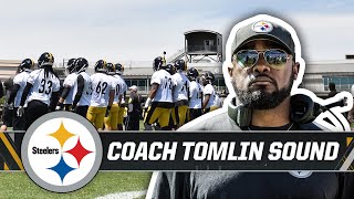Coach Tomlin on Day 2 of minicamp, running situational drills and more | Steelers