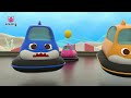 Baby Shark Toy Car Compilation  Rescue William + more   Car Songs  Pinkfong Baby Shark