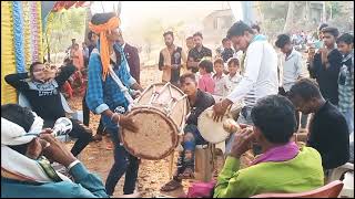 આદિવાસી લગ્ન ઢોલિયા ની મોજ how to adivasi merrege Dhol mandar na taale  video2022