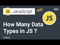 JavaScript Tutorial in Hindi | JavaScript Data Types |  How Many Data Types in JavaScript | #05