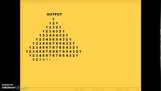 Pattern programming in php/c/java