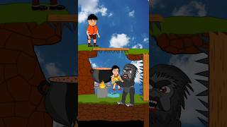 सौतेली बेटी sauteli beti bhoot wali video #cartoon #youtube #shorts #animation #viralvideo #trending