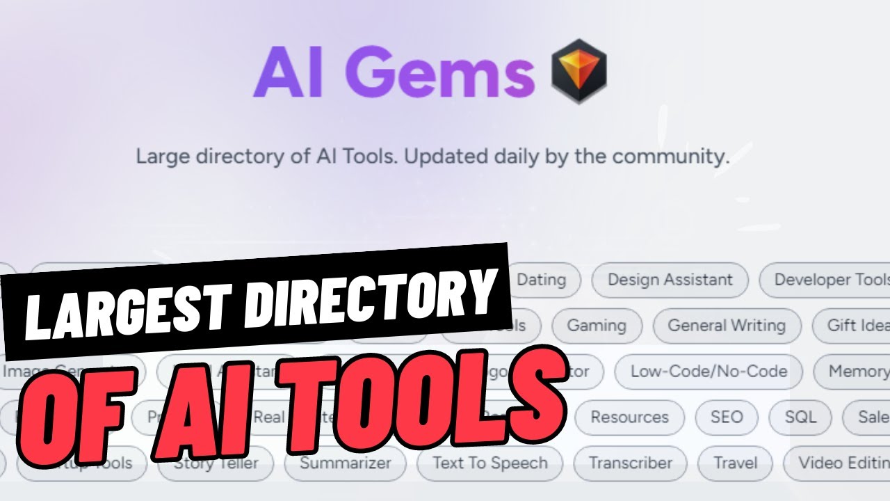 Explore The Ultimate Directory Of Ai Tools Youtube