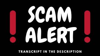 SCAM ALERT: Social Security Scam Voicemail