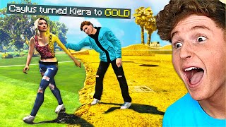 GTA 5 But Everything I Touch Turns GOLD!