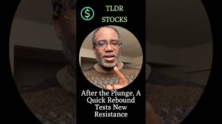 #TLDRstocks After the Plunge, A Rebound to New Resistance #stockmarket #technicalanalysis