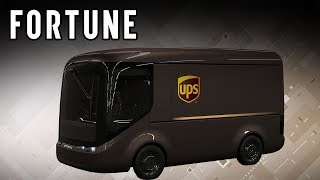 UPS Unveiled the Electric Truck of the Future I Fortune