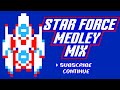 【Title Screen】Star Force (nes) Medley mix／スターフォース（ファミコン）bgm メドレーミックス