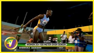 Shericka Jackson Win Women's 100m in World Leading 10.65 Seconds | JAAA National Championships 2023