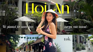Hội An tháng 7: đi chơi đúng ngày mưa… | bestie trip vlog
