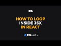 How to loop inside JSX in React | RNcasts #5