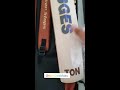 unboxing seal of ms dhoni offical cricket bat 😍 ss msd 07 the finisher 👌