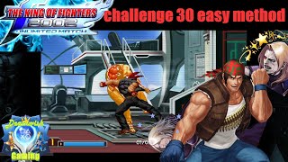 [ PS4 ] KOF 2002 UM Normal Challenge 30 [ Easy Spam Method with RALF  ]