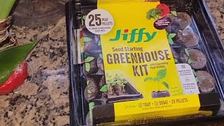 Jiffy greenhouse seed starting kit review