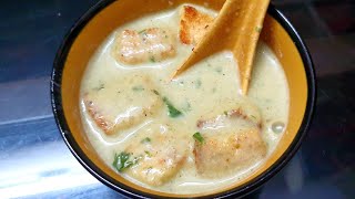 Italian Garlic Soup with Croutons