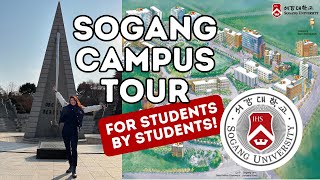 SOGANG Campus Tour for Prospective Students! | KLEC, Classrooms, Free Gym, Cafeteria, Post Office...