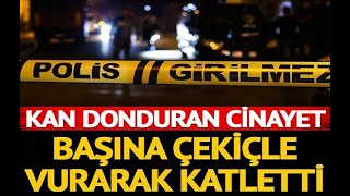 Ev arkadaşını başına çekiçle vurarak öldürdü