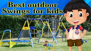 best outdoor Swings for kids | fun activities | ritisha fun world