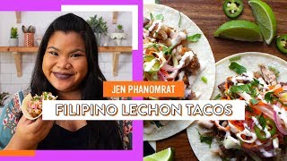 Filipino Lechon Tacos | Jen Phanomrat