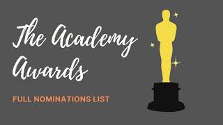 OSCARS 2021 NOMINATIONS || Full List Of Academy Awards Nominees | Oscar Nominations Full List