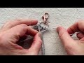 simple macrame keychain beginner macrame tutorial easy macrame