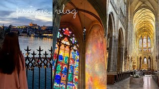 prague vlog | castle, st. vitus cathedral | vltava river boat tour, historical tram | night walk