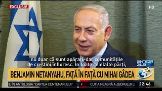 Ediție istorică Sinteza zilei. Mihai Gâdea, față în față cu Benjamin Netanyahu