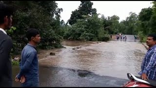 କାଙ୍କୁରୁକୋଣ୍ଡା ନଦୀ ପୋଲ ଉପରେ ୩ ଫୁଟ ଉଚ୍ଚତାରେ ପାଣି