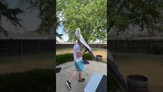 Giant paper airplane #shorts