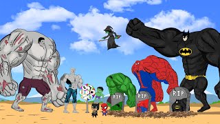 Team Hulk,Spiderman,BatMan & Team Hulk Spiderman ZOMBIE : Evolution Mystery |SUPER HOT MOVIES-FUNNY