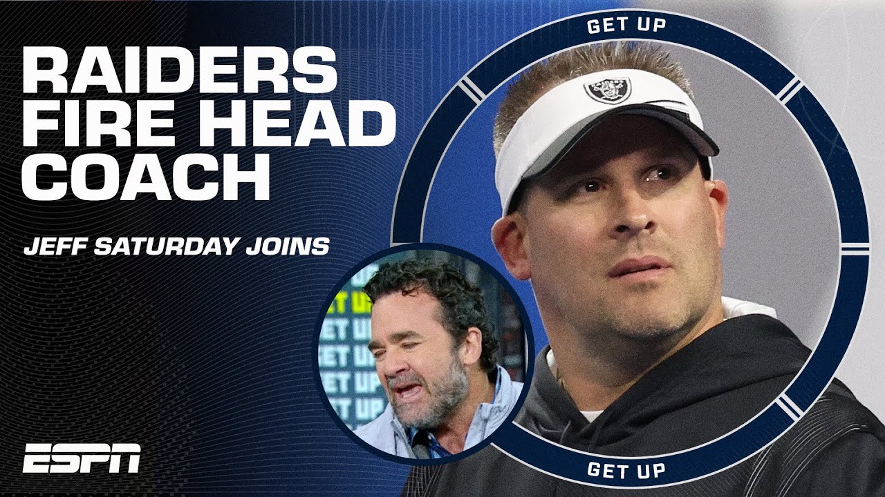 NEW COACH ALERT 🚨 Raiders Fire Josh McDaniels | Get Up - YouTube