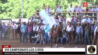 VIII CAMPEONATO ❗️LOS 3 RÍOS 2024❗️LIENZO CHARRO LOS PINOS DE ALVARADO,TX, 2da charreada Sab/15/Jun