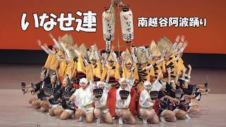 阿波踊り2024 - 舞台踊り「いなせ連」Awa Odori Dance - 第38回南越谷阿波踊り（2024.8.25）