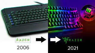 Evolution of Razer Keyboard \u0026 Logos ( 2006-2021 )