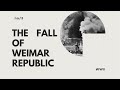 Lessons from the Weimar Republic