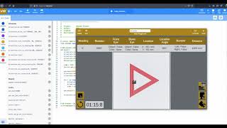 Draw spiral triangle (Python VEXCode VR)