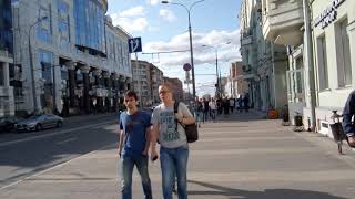 Москва 304 Новослободская улица лето день