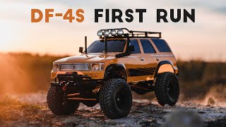 df models DF-4S Crawler 313mm First Run | RCCarRacing