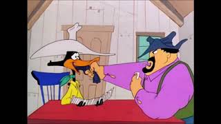 Daffy Duck Killed for cheating at cards