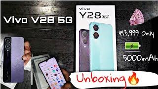 Vivo V28 5G Unboxing \u0026 Review 🔥🔥#vivo #vivov28 #unboxing  #review