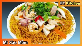 MÌ XÀO MỀM - Cách Xào Mì Không Bị Nhão Thơm Ngon Của Nhà Hàng || Stir Fried Egg Noodle Lomeins