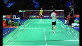 Video clip -- Round 32 -- MS -- Yonex Denmark Open 2011