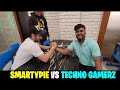 YesSmartyPie Vs Techno Gamerz Funny Arm Wrestling Battle