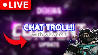 👁️ DOORS🚪CHAT CONTROL!! (Recording with viewers) !! | 4K RTX ON!! [🔴LIVE ] 🍞🍞🍞