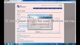 ThinLinc Client: Installation on Windows screencast